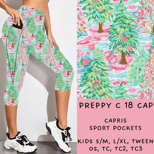 Capris - Preppy Pine Trees